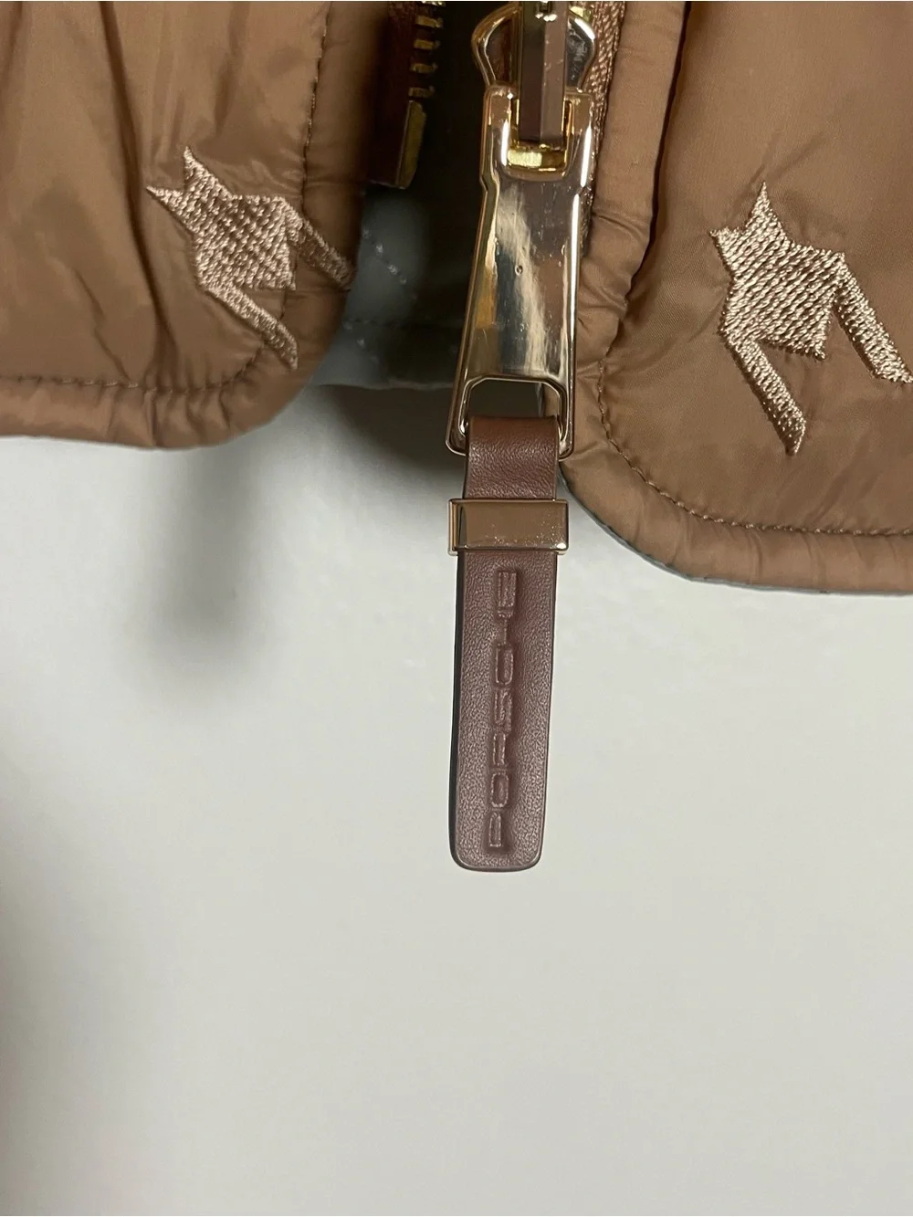 Porsche Heritage Women’s Reversible Jacket Brown Grey Size M